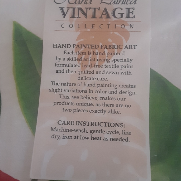 🆕️ Hand Painted Fabric Art VINTAGE Collection - Picture 2 of 3